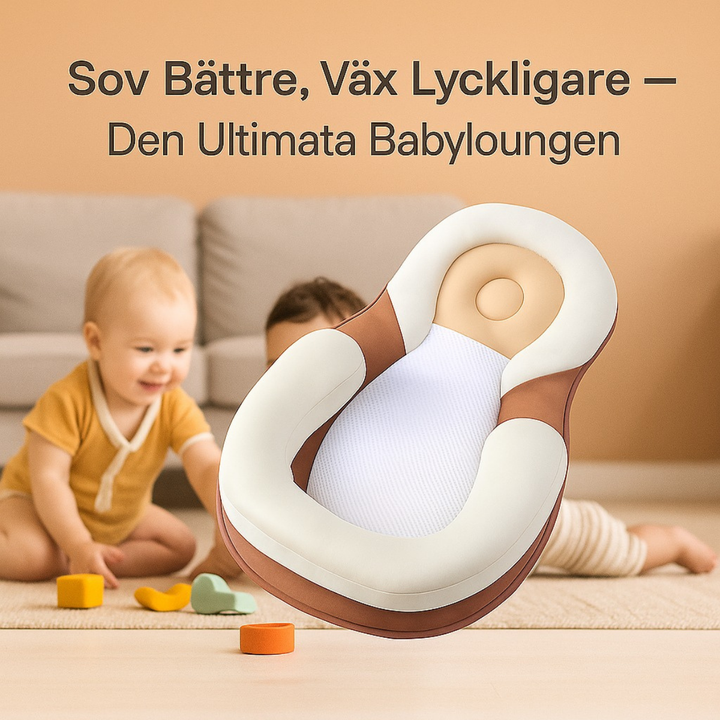 BabyQuiet™ |  Anti-kolik & Anti-platt huvud Sovkudde för spädbarn