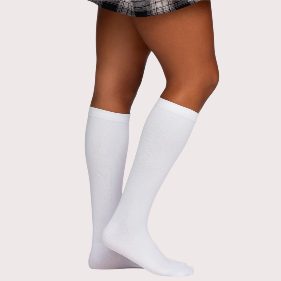CompSock™ | Breda kompressionsstrumpor för smärtlindring