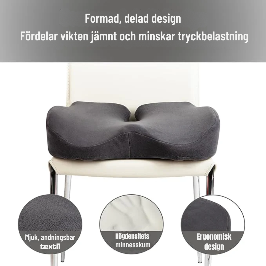 FlexSitt™ | Minneskudde – För långa sittstunder