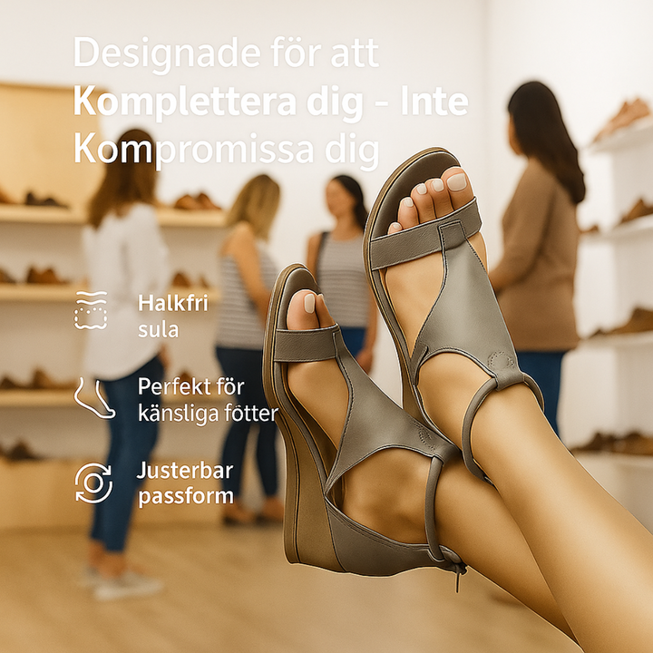 Astrid™ | Bekväma sandaler – För en stilren look utan smärta, helt utan ansträngning