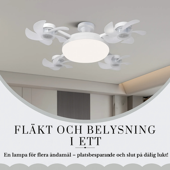 HimmelBris™ | Drönarlampa med kylfläkt