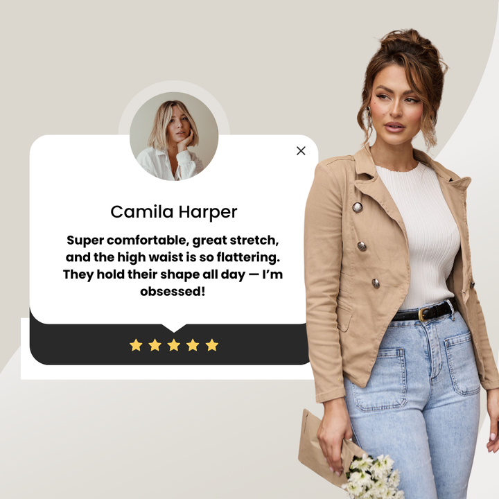 LoftRae™ Wide Fit Jeans | 1+1 Free