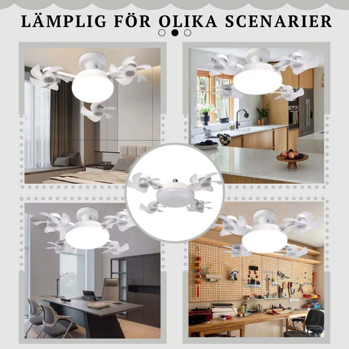HimmelBris™ | Drönarlampa med kylfläkt