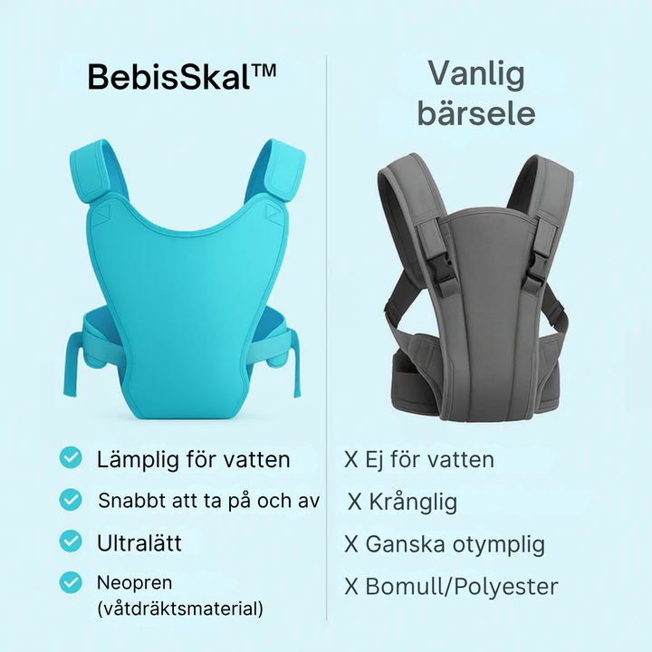 BebisSkal™ | Neopren Bärsele för Småbarn