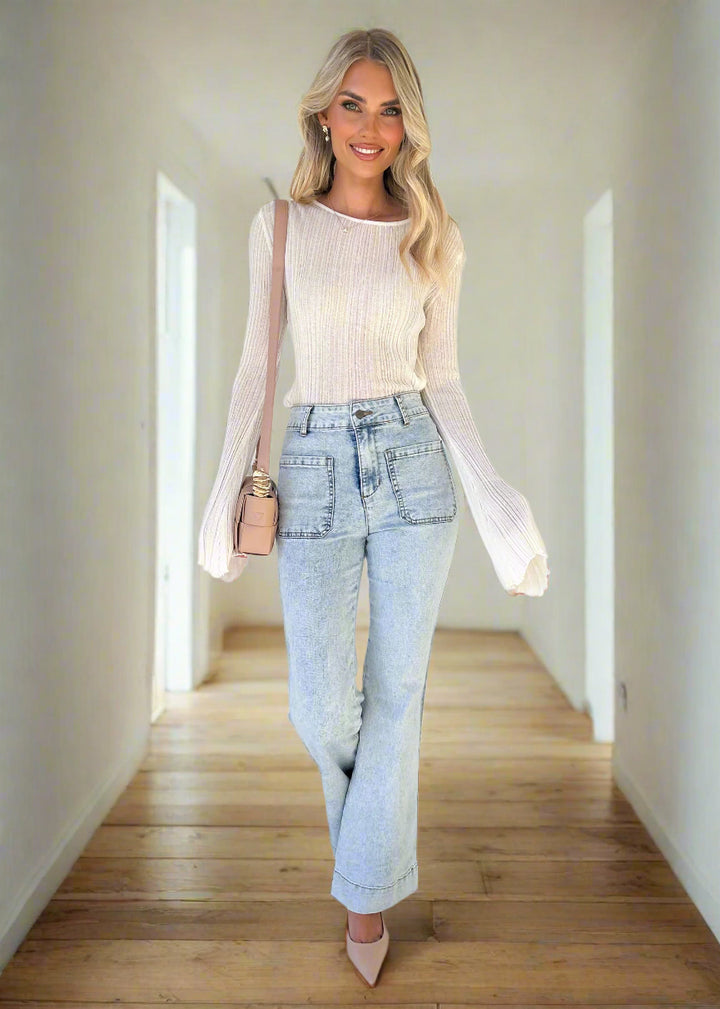 LoftRae™ Wide Fit Jeans | 1+1 Free